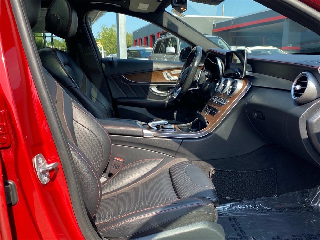 2020 designo Cardinal Red Metallic Mercedes-Benz C-Class C 43 AMG AWD Sedan