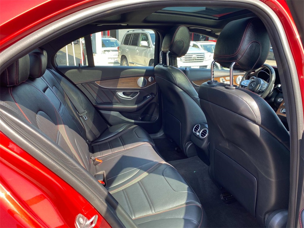 2020 designo Cardinal Red Metallic Mercedes-Benz C-Class C 43 AMG AWD Sedan