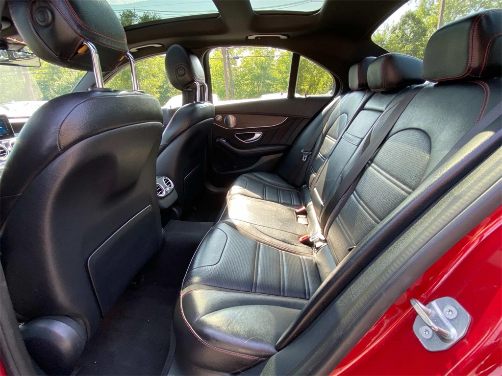 2020 designo Cardinal Red Metallic Mercedes-Benz C-Class C 43 AMG AWD Sedan