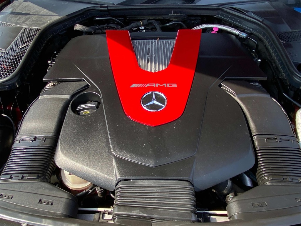 2020 designo Cardinal Red Metallic Mercedes-Benz C-Class C 43 AMG AWD Sedan