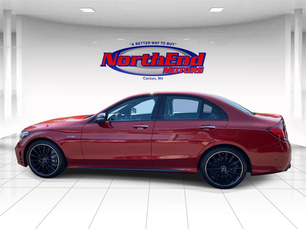 2020 designo Cardinal Red Metallic Mercedes-Benz C-Class C 43 AMG AWD Sedan