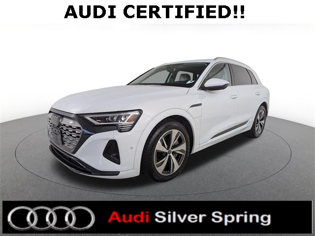 used 2024 Audi Q8 e-tron car, priced at $39,481