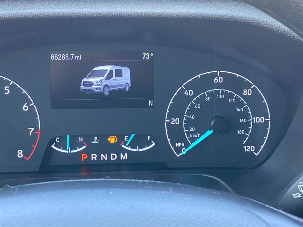 2020 Oxford White Ford Transit Cargo Van Base RWD Van