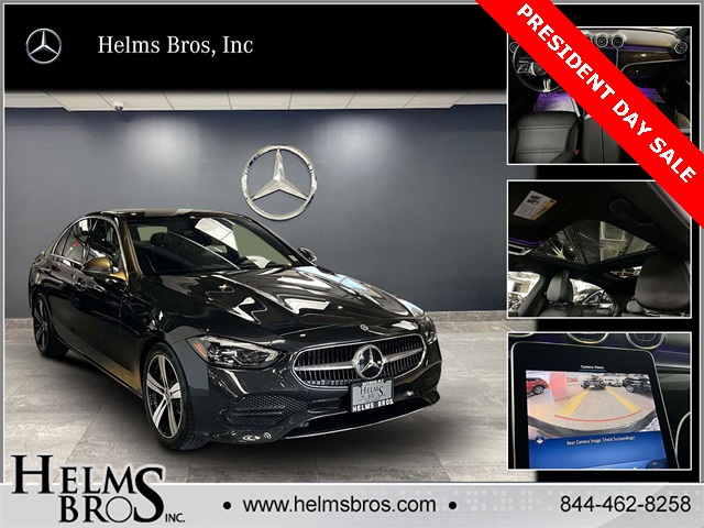 used 2022 Mercedes-Benz C-Class car, priced at $34,991