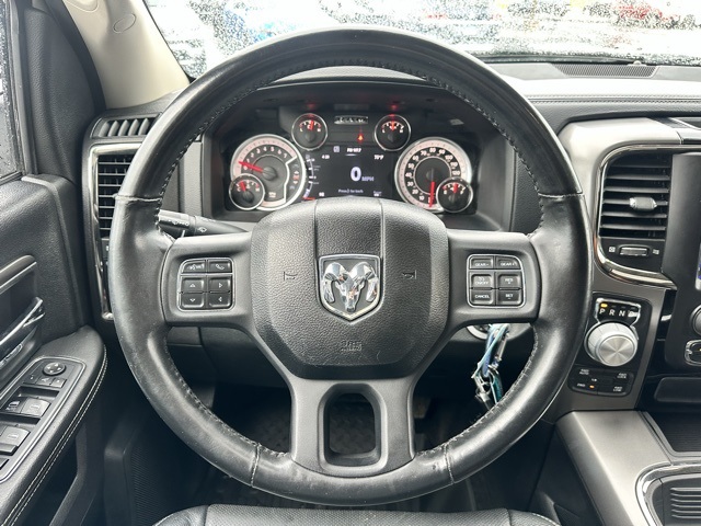 2018 Bright White Clearcoat Ram 1500 Night 4X4 Truck