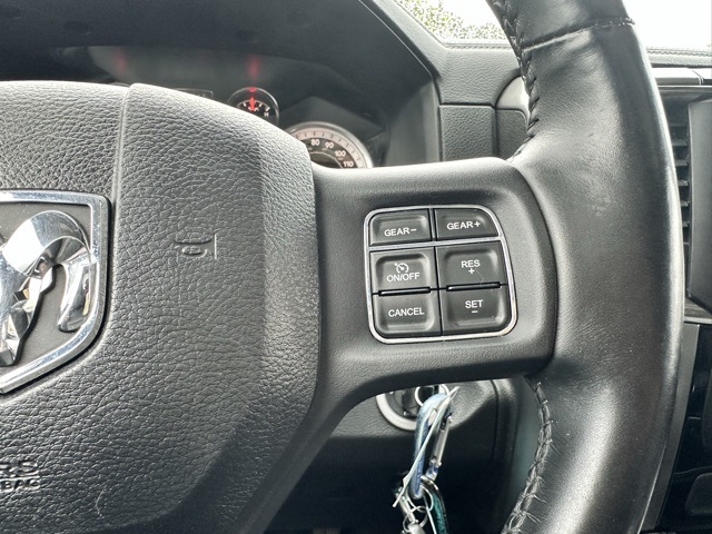 2018 Bright White Clearcoat Ram 1500 Night 4X4 Truck