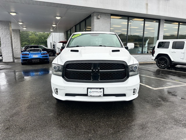 2018 Bright White Clearcoat Ram 1500 Night 4X4 Truck