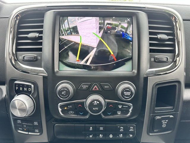 2018 Bright White Clearcoat Ram 1500 Night 4X4 Truck