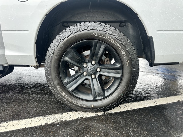 2018 Bright White Clearcoat Ram 1500 Night 4X4 Truck
