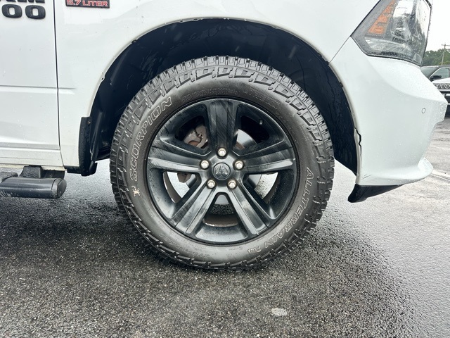2018 Bright White Clearcoat Ram 1500 Night 4X4 Truck