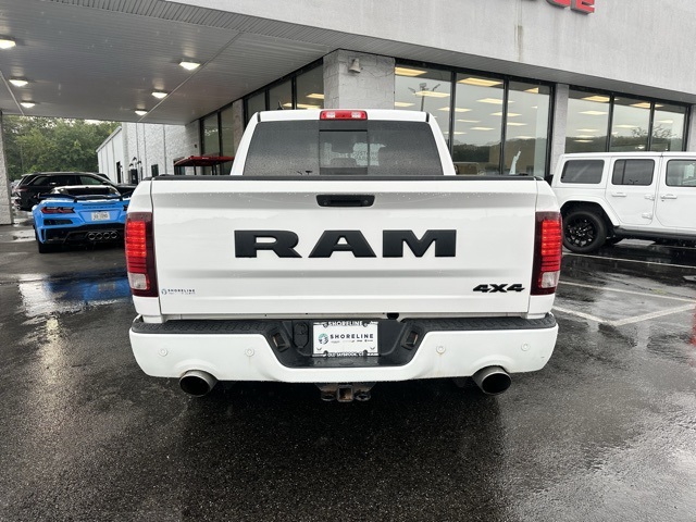 2018 Bright White Clearcoat Ram 1500 Night 4X4 Truck