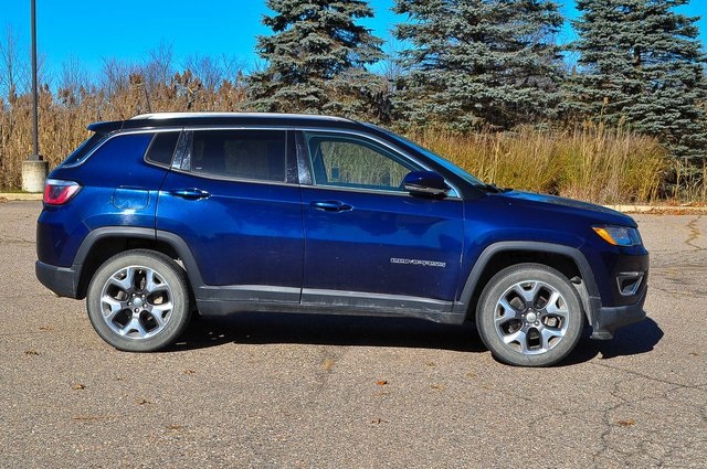 Used 2018 Jeep Compass Limited with VIN 3C4NJDCB1JT282743 for sale in Canton, MI