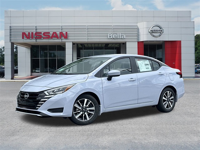 2025 Gray Sky Pearl Nissan Versa 1.6 SV FWD Sedan