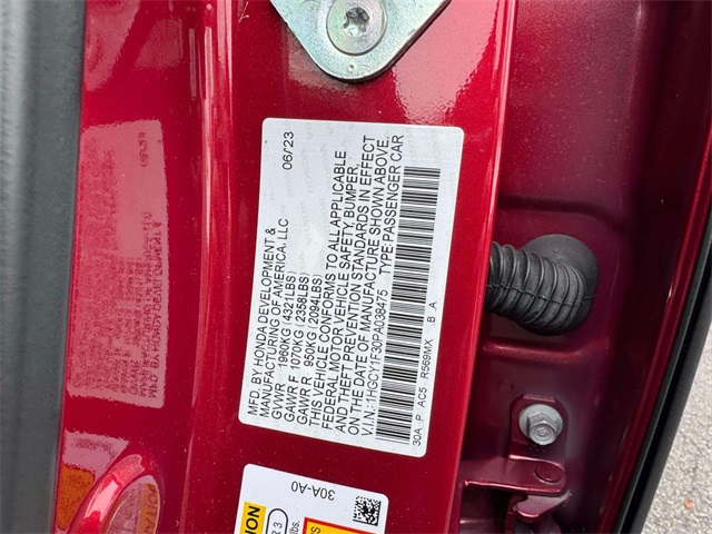 used 2023 Honda Accord car, priced at $23,026