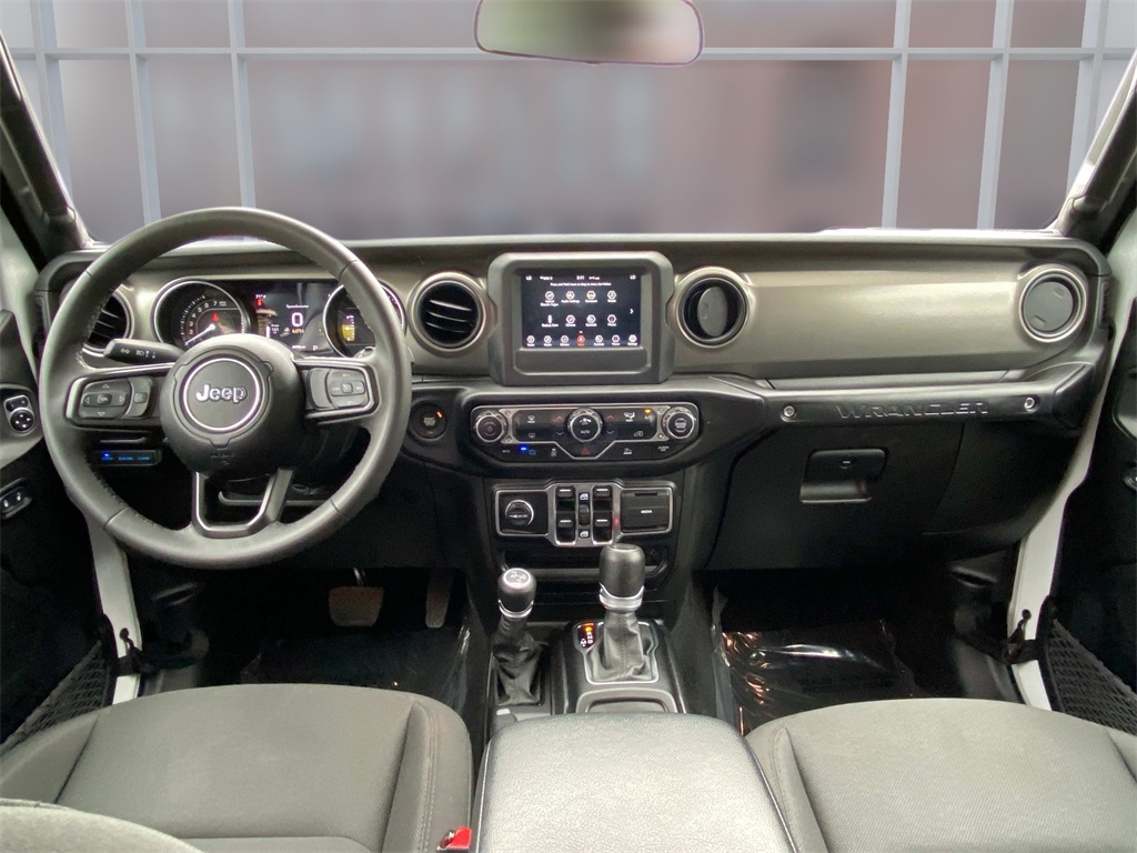 2023 Bright White Clearcoat Jeep Wrangler 4xe Willys 4xe 4X4 SUV
