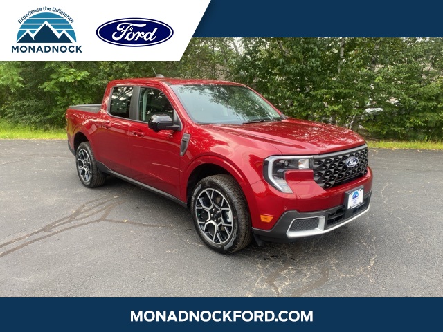 2025 Ruby Red Metallic Tinted Clearcoat Ford Maverick Lariat Truck