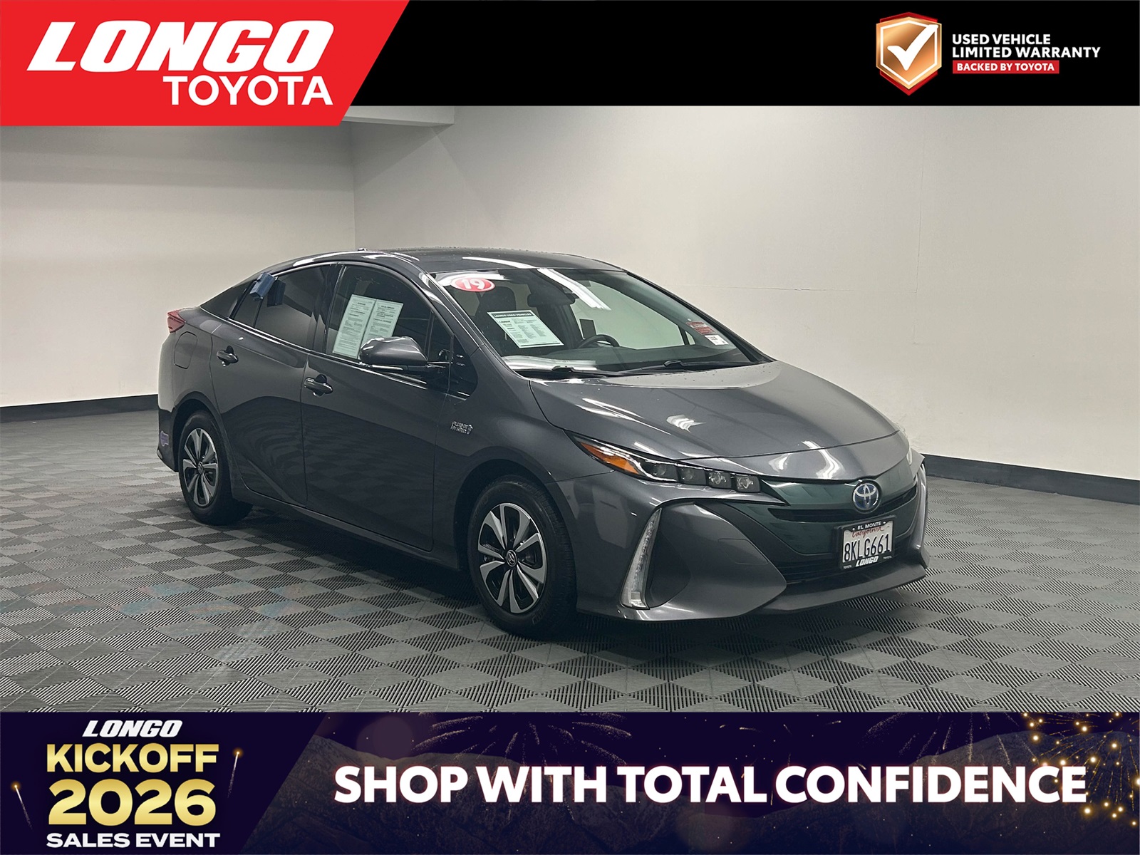 used 2019 Toyota Prius Prime car, priced at $13,788