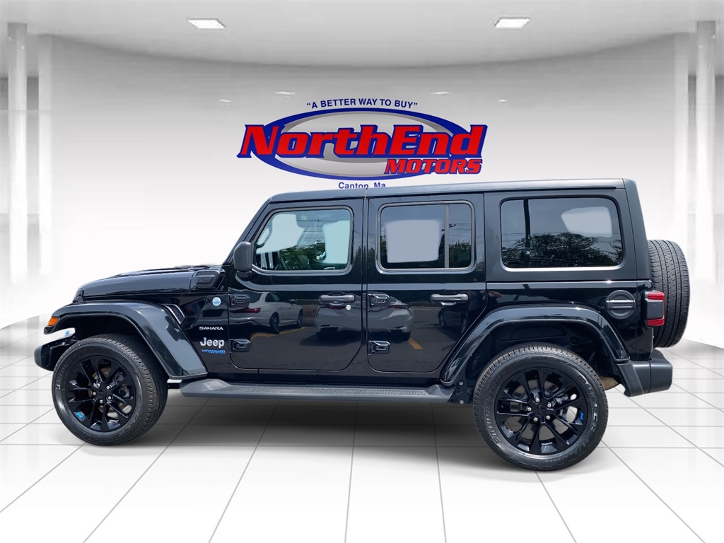 2022 Black Clearcoat Jeep Wrangler 4xe Unlimited Sahara 4xe 4X4 SUV