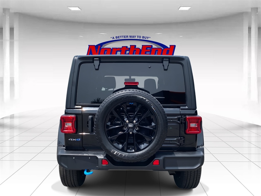 2022 Black Clearcoat Jeep Wrangler 4xe Unlimited Sahara 4xe 4X4 SUV