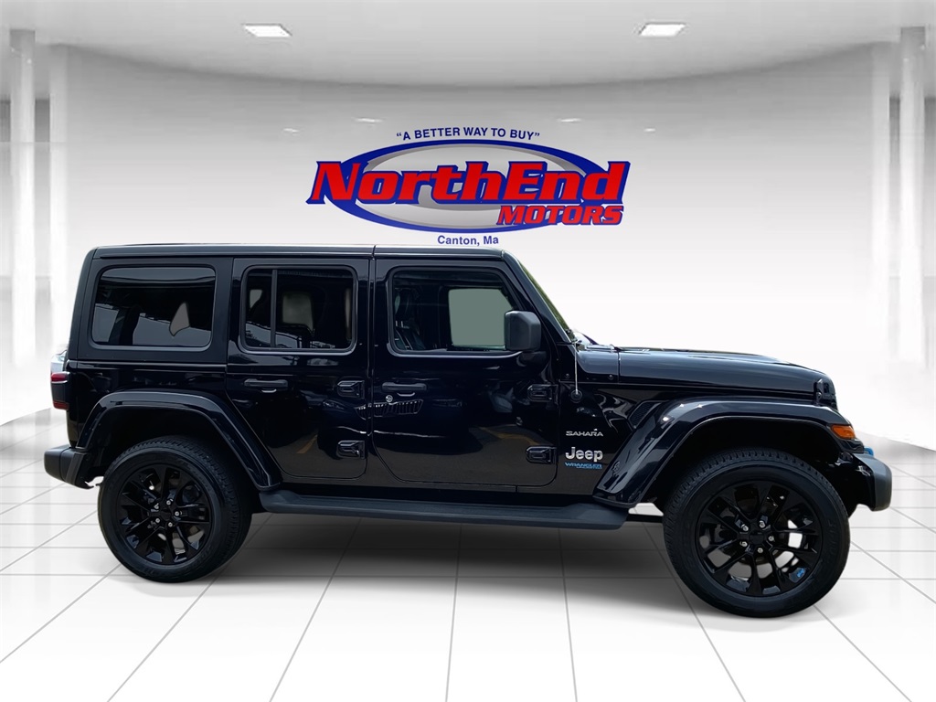 2022 Black Clearcoat Jeep Wrangler 4xe Unlimited Sahara 4xe 4X4 SUV