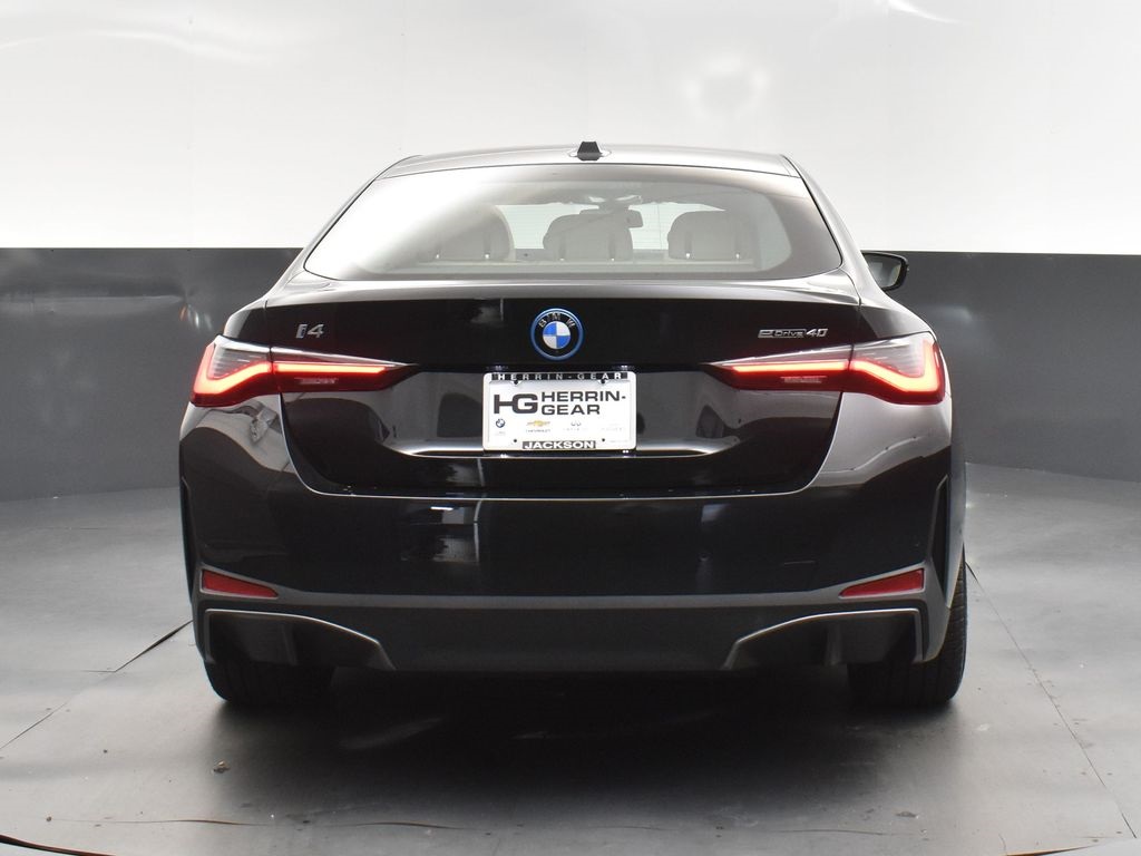 2025 Black Sapphire Metallic BMW i4 eDrive40 RWD Hatchback