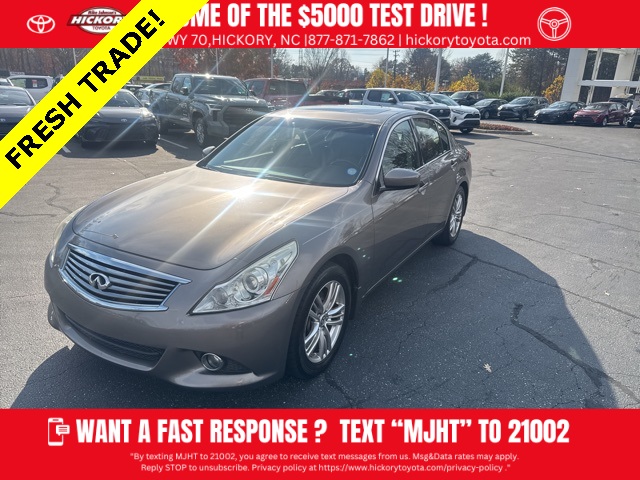2011 INFINITI G Sedan 37 Journey