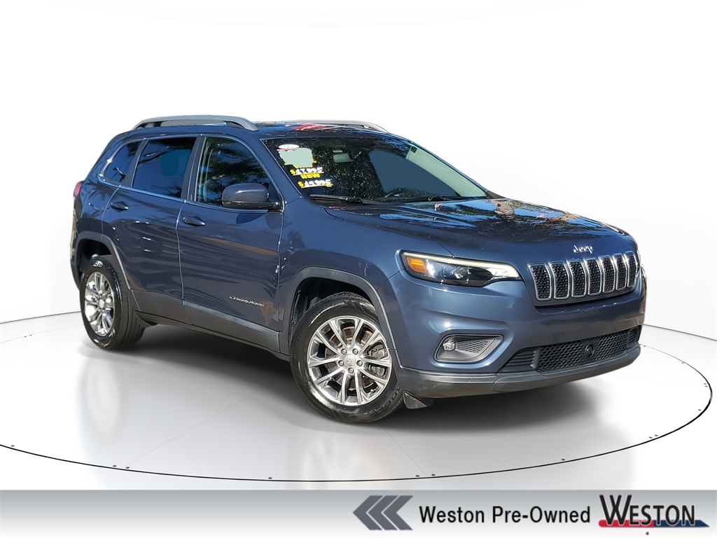 used 2021 Jeep Cherokee car, priced at $15,695