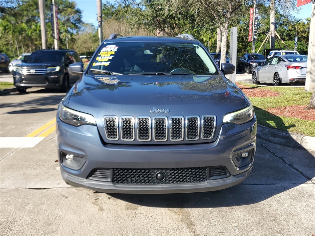 used 2021 Jeep Cherokee car, priced at $15,685