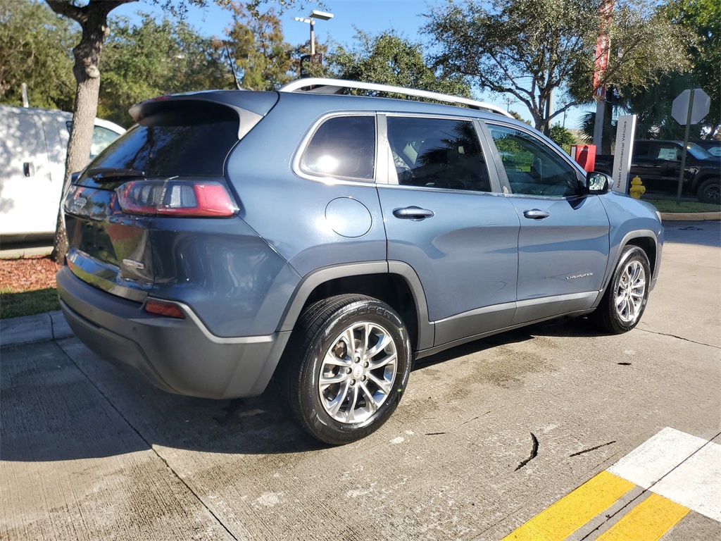 used 2021 Jeep Cherokee car, priced at $15,685