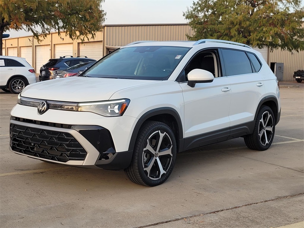 used 2025 Volkswagen Taos car, priced at $28,400