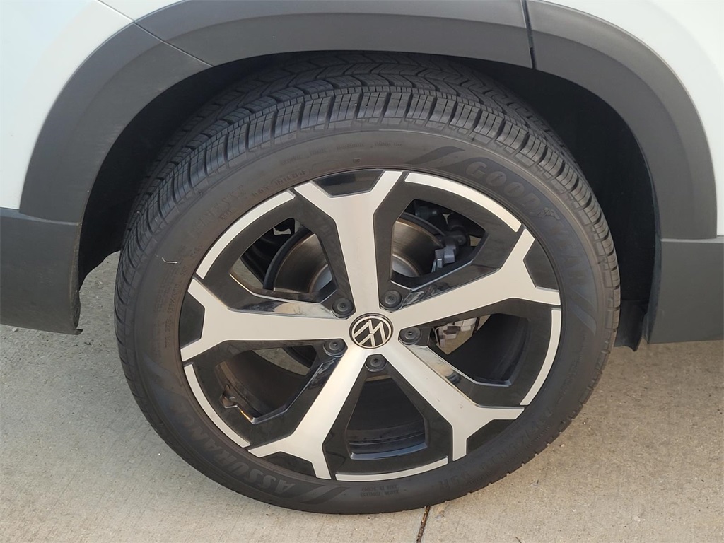 used 2025 Volkswagen Taos car, priced at $28,400