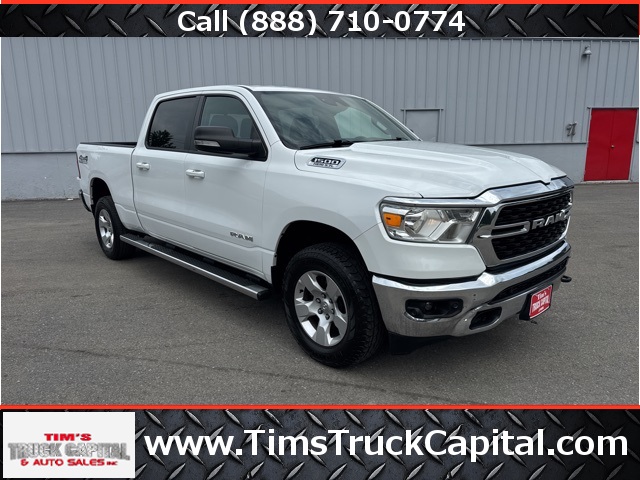 2022 Bright White Clearcoat Ram 1500 Big Horn/Lone Star Truck