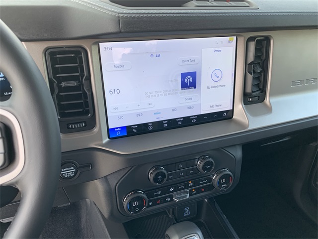 2025 Oxford White Ford Bronco Outer Banks 4X4 SUV