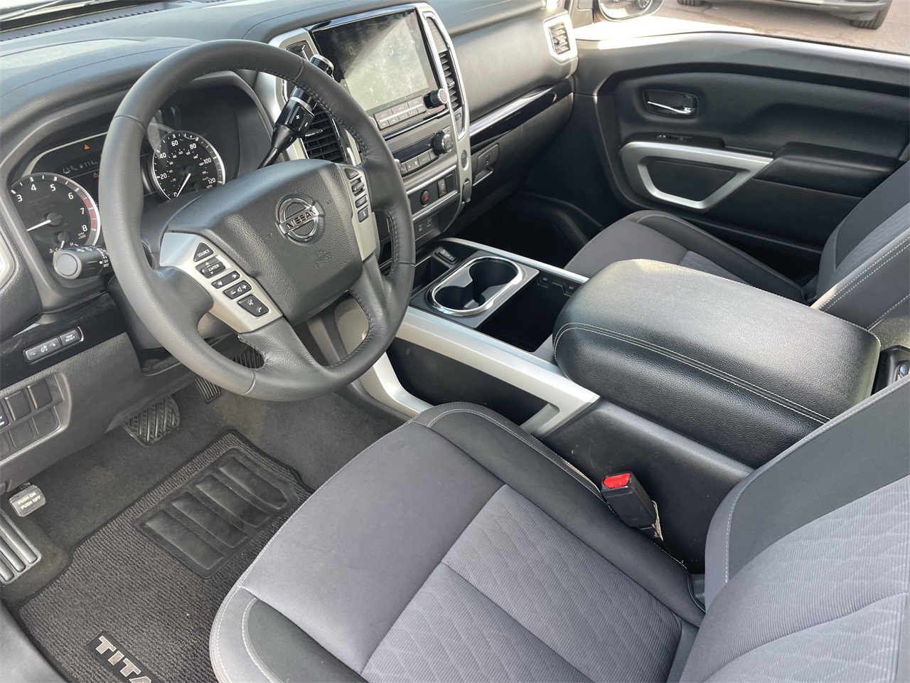 used 2021 Nissan Titan car, priced at $27,991