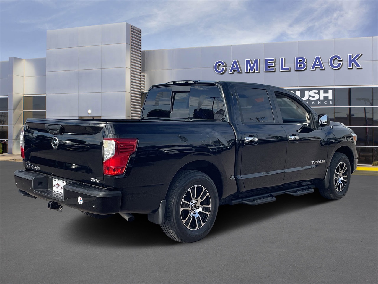 used 2021 Nissan Titan car, priced at $27,991
