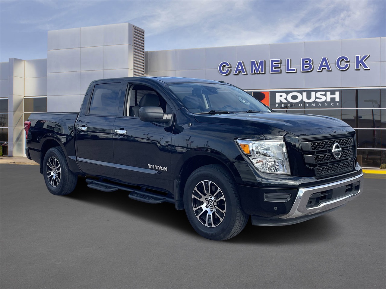 used 2021 Nissan Titan car, priced at $27,991