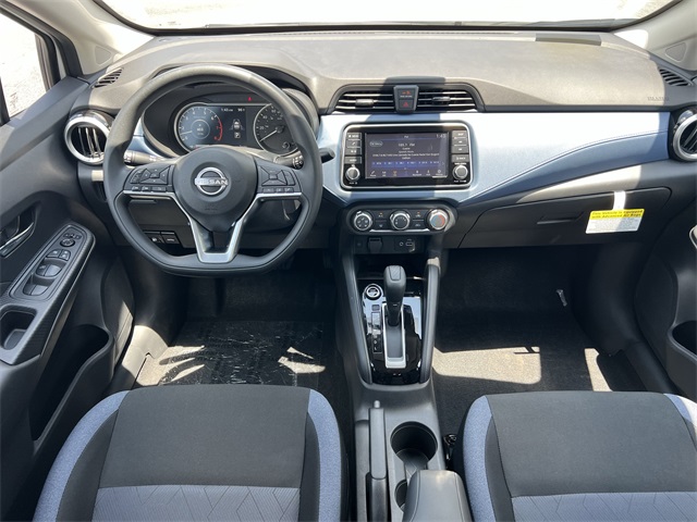2025 Aspen White Tricoat Nissan Versa 1.6 SV FWD Sedan