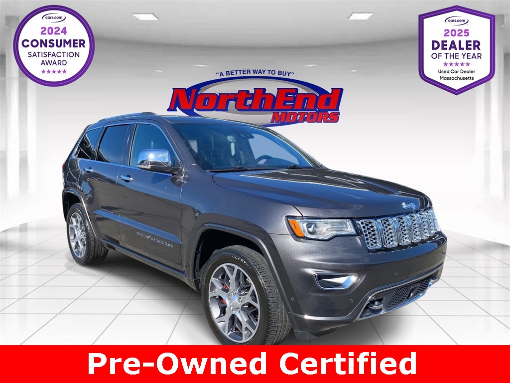 2019 Granite Crystal Metallic Clearcoat Jeep Grand Cherokee Overland 4X4 SUV