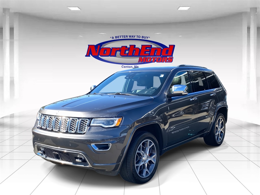 2019 Granite Crystal Metallic Clearcoat Jeep Grand Cherokee Overland 4X4 SUV