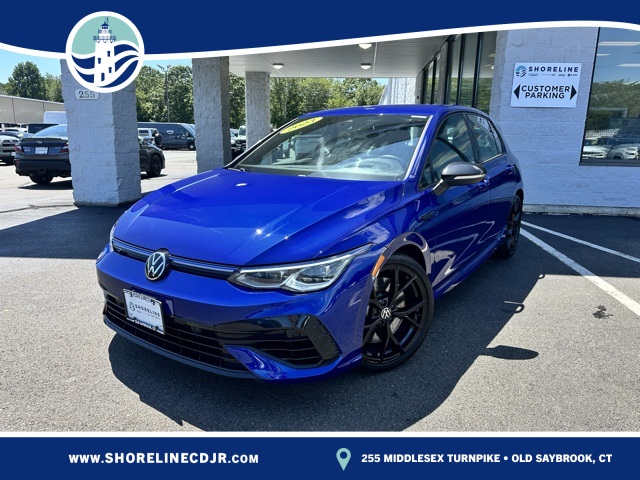 2023 Blue Volkswagen Golf R 2.0T AWD Hatchback