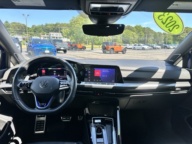 2023 Blue Volkswagen Golf R 2.0T AWD Hatchback