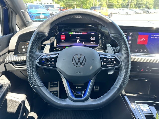 2023 Blue Volkswagen Golf R 2.0T AWD Hatchback