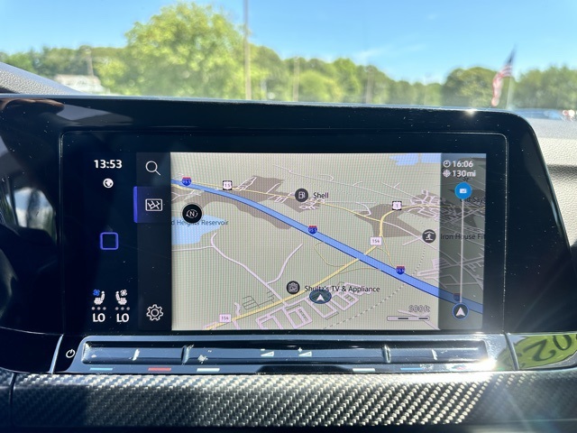2023 Blue Volkswagen Golf R 2.0T AWD Hatchback