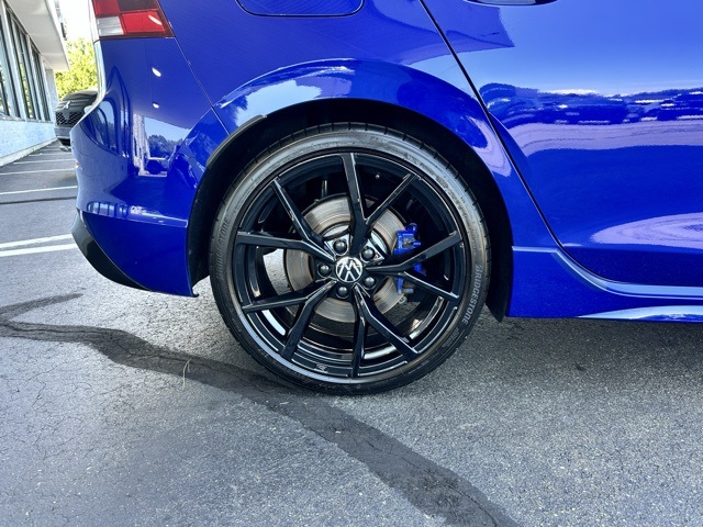 2023 Blue Volkswagen Golf R 2.0T AWD Hatchback