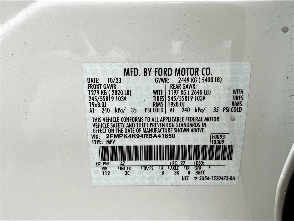 2024 Ford Edge Titanium photo 31