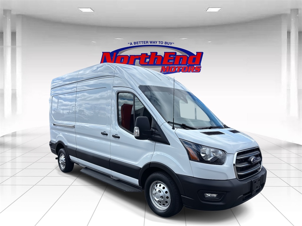 2020 Oxford White Ford Transit Cargo Van Base Van