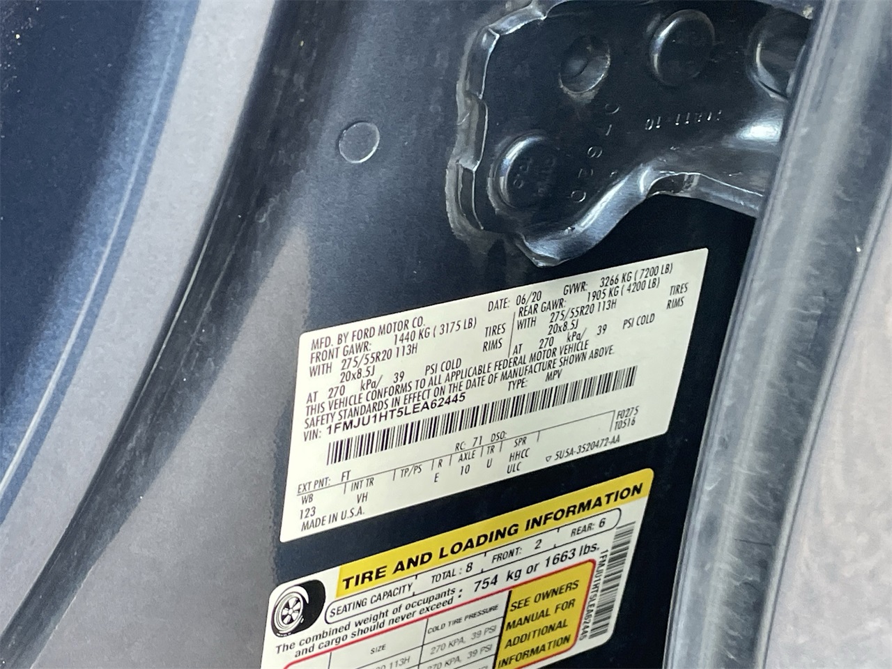 used 2020 Ford Expedition car, priced at $13,597