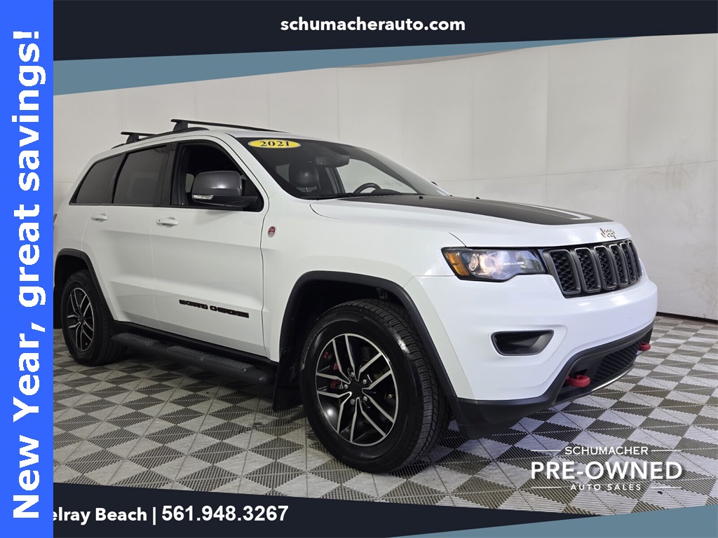 used 2021 Jeep Grand Cherokee car, priced at $16,988