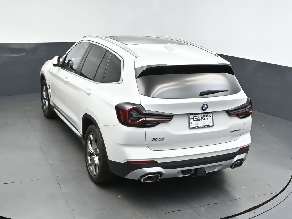 2024 Alpine White BMW X3 sDrive30i RWD SUV