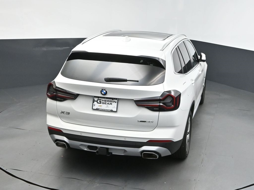 2024 Alpine White BMW X3 sDrive30i RWD SUV